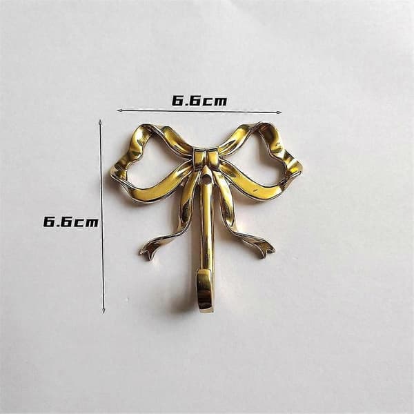 Bow Hook Enkel Hängare Guld Krok Bågeformad Väggkrok Väggmonterad Krok Badrumsvägg Ho