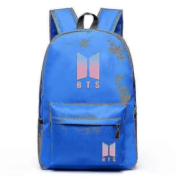 Bts Ryggsekk Skoleveske for Studenter sapphire