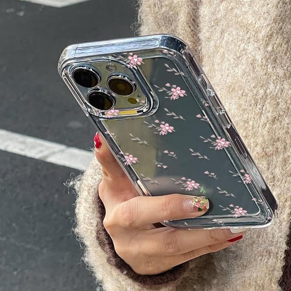 Gjennomsiktig Blomster Telefondeksel til iPhone 11 Pro Deksel (til iPhone 11 Pro)