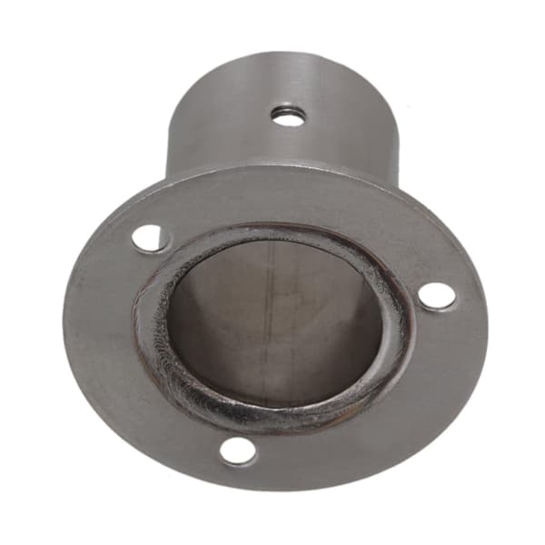 6x rustfritt stål flensmonteringsbrakettstøtte for 25 mm skapstang