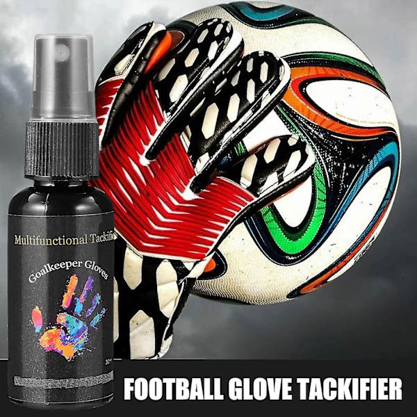 Keeperhanske Spray - 30ml Antiskli Grepsforsterker For Fotballhansker, Hanskelim Keepergrep For Keeperhansker I Våte Forhold