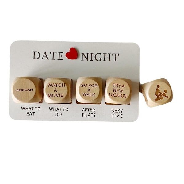 Date Night Tool til par - Take Out Tool - Beslutningsværktøj til film til Valentinsdag