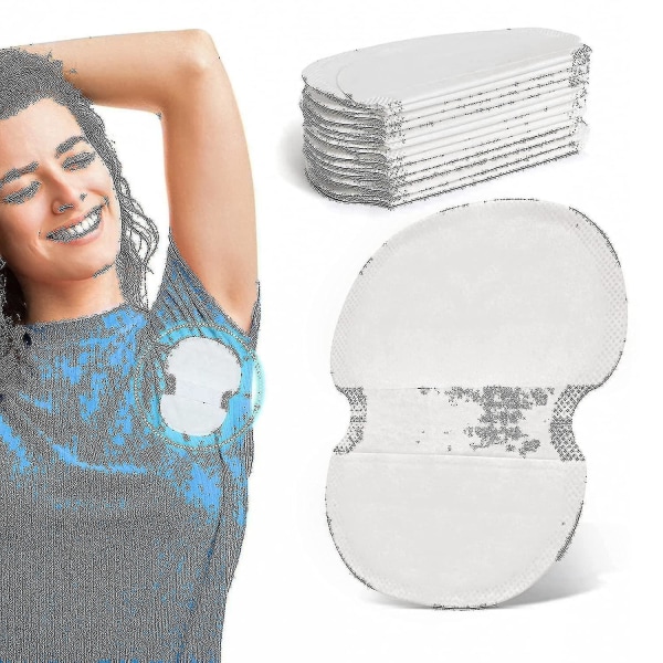 100 förpackningar underarmsvettdynor,aoeoun Armhåla svettskydd för kvinnor och män, engångsunderarmsdynor för svettningar