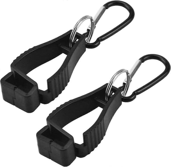 Handskklämmor 2-pack Arbetshandske Gripklämma Hållare Arbetssäkerhetsklämma Handskhållare Handskklämma