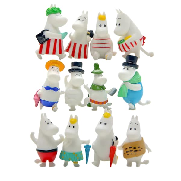 12 stk Mummi Figur Leke