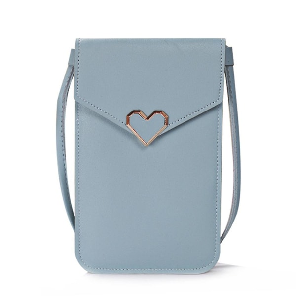 Piger Crossbody taske Mode Simple Mini Satchel bærbar spænde pung