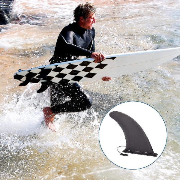 Avtagbar Universal Sup Fin, Up Fin Ersättnings kanottillbehör för Longboard Surfboard