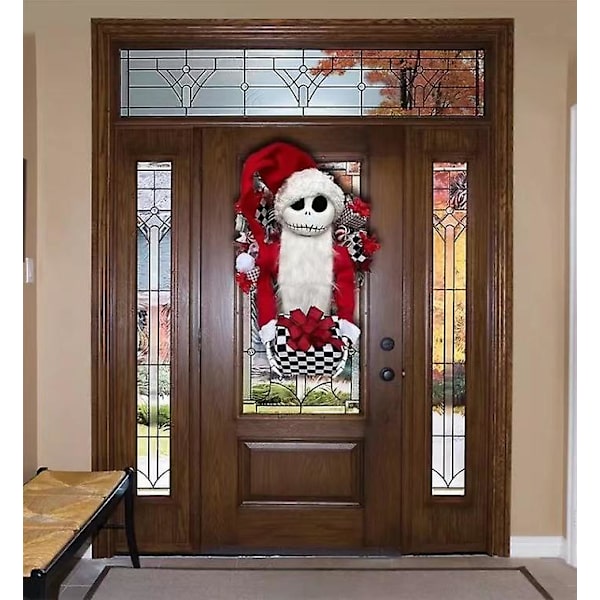 Jack Skellington Nightmare Bee Julkrans för ytterdörr