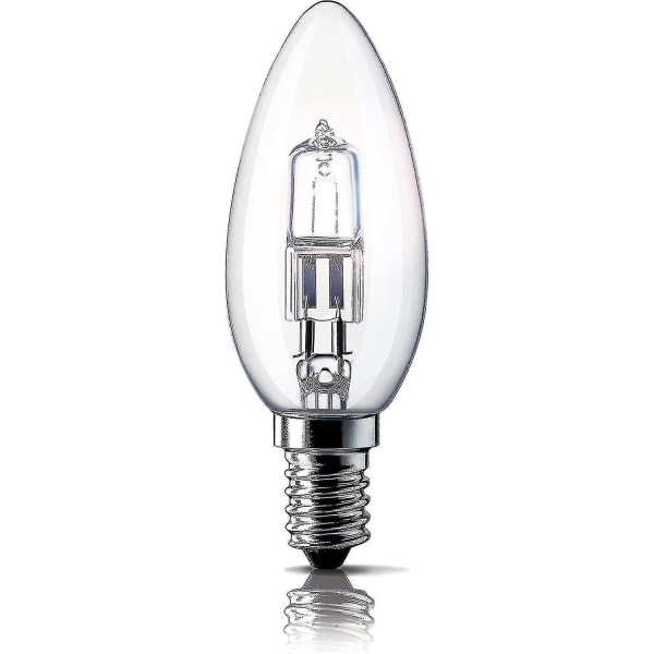 E14 28w halogenlys lyspærer, liten Edison skrue pære (ses) 2700k varmhvit dimbar pakke med 5