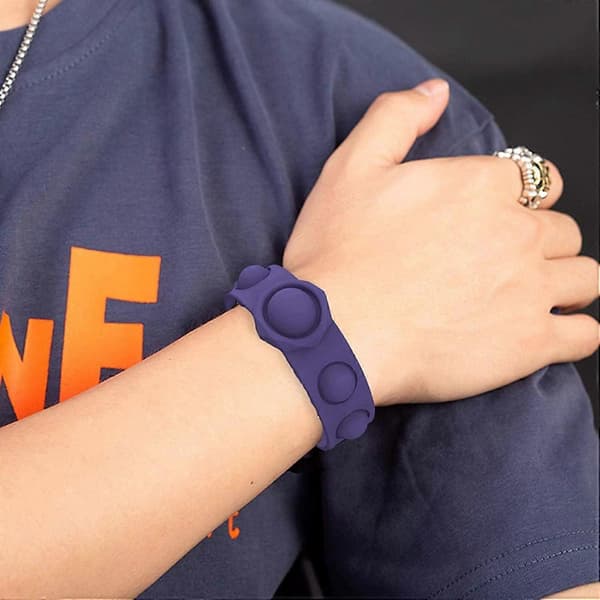 Fidget sensorisk legetøj, stressaflastende Push Pop Fidget legetøj til børn, voksne med ADD, ADHD, Fidget legetøj Anti 5pcs