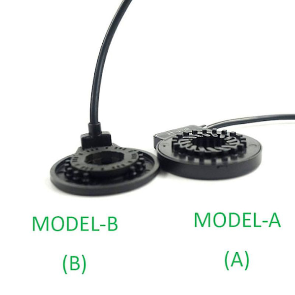 12 Magnetic Pas Sensor Elektriske Sykler Konverteringssett Deler Elsykkel E-sykkel Pas System Assis black