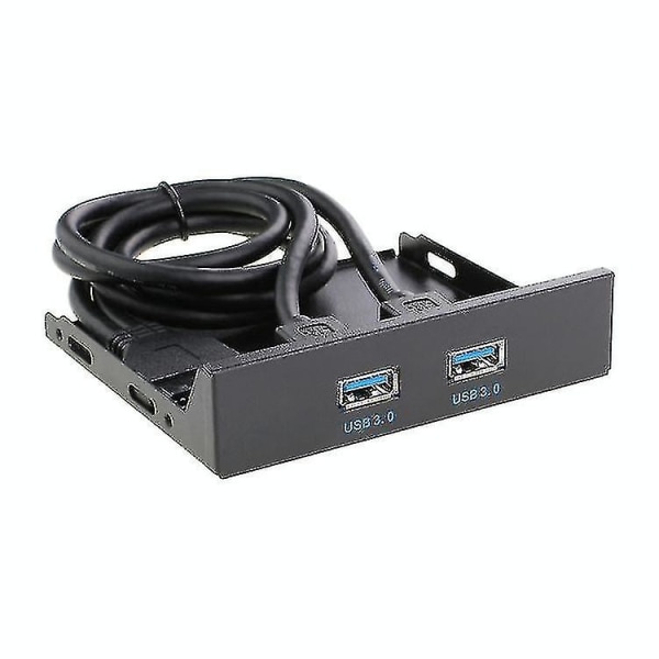 Rask levering 2-porter Usb 3.0 Frontpanel Data Hub