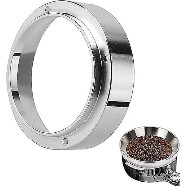 58 mm kahvijauherenkaat - Annostelurengas - Magneettinen kahvin annostelurengas, sopii kahvinkeittimiin ja on välttämätön työkalu käsin haudutettavalle kahville