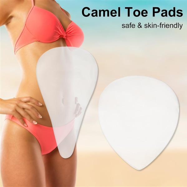 Camel Toe Pad Silikon Camel Toe Concealer Gjenbrukbart usynlig lim