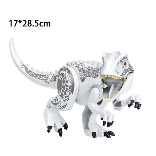 Dinosauriefigurer, Indominus T Rex Klossar, Stor Dinosauriekloss, Barnkalas E