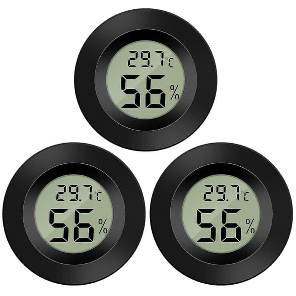 Digital Termo-hygrometer och Hygrometer, 3-pack