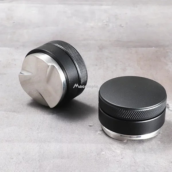 51/53/58mm Kaffepressare 3 Vinklade Sluttningar Handflata Kaffepressare Kaffedistributör Espresso Distributionsverktyg Kaffetillbehör 51mm
