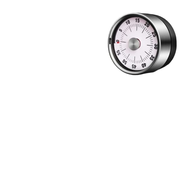 Magnetisk kökstimer - Visuell timer kompatibel med barn, 60 minuters visuell