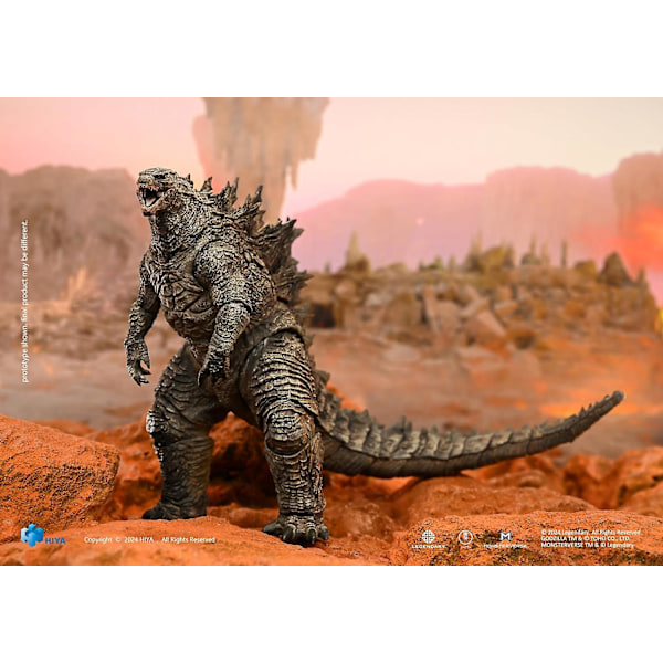 Hiya Toys Godzilla x Kong: The New Empire Godzilla Re-Evolved Exquisite Series Previews Exklusiv Actionfigur
