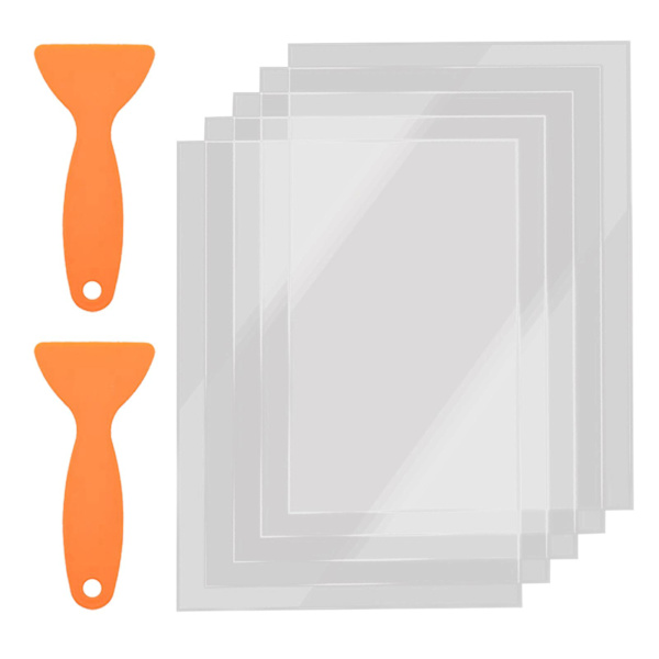5 stk. Fep Film 200x140x0,15mm Til Elegoo Mars 2 Pro/anycubic Lcd Uv 3d Printere
