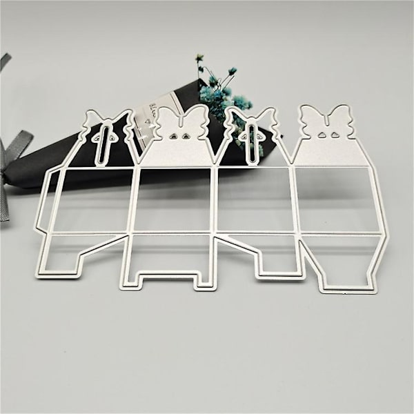Julask Stansmallar Lådor Scrapbooking Stansmallar Stenciler Gåva För Album Papper Scrapbook Präglingskort Hantverk