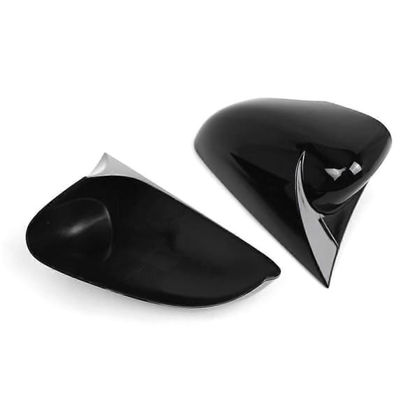 Til Renault CLIO-4 MK4 2012-2019 Blank Sort Dør Sidespejldæksel