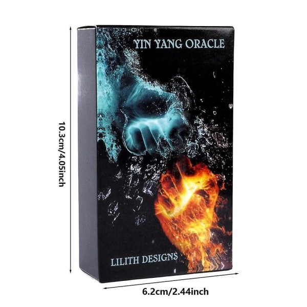 Yin Yang Oracle Lilith Designar Tarot Deck Card Oracle Cards