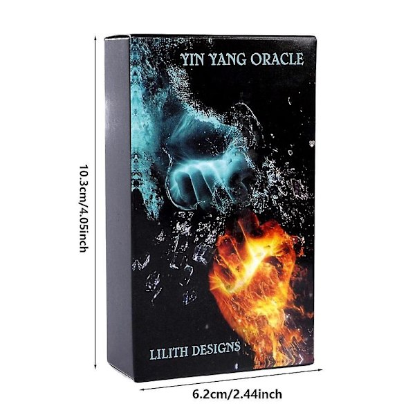 Yin Yang Oracle Lilith Designs Tarot Deck Kort Oracle Kort