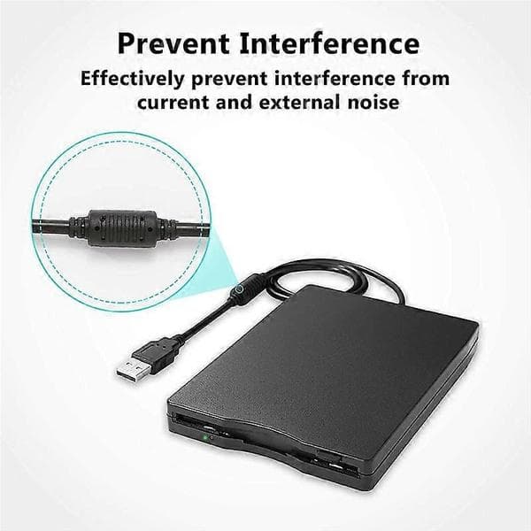 USB Diskettestation 3.5 tommer til 7 8 2000 XP Vista PC