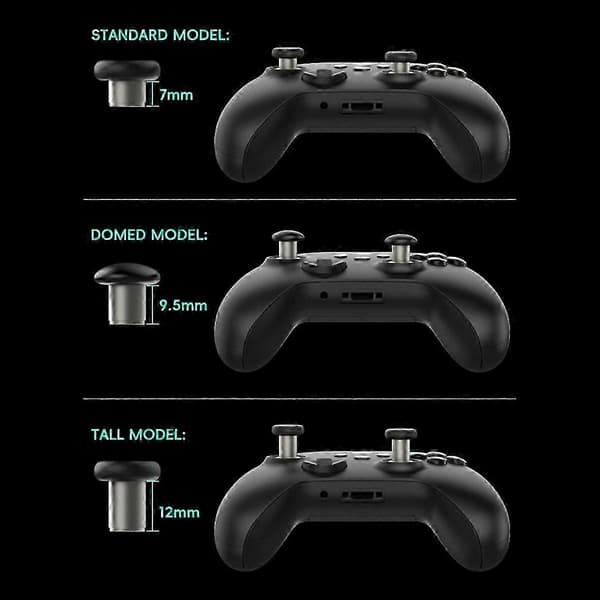 8-pack analoga joysticks för Elite / S / Series C