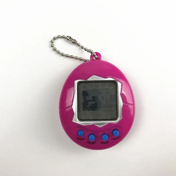 Hed ! Tamagochi elektroniske kæledyrslegetøj 90'er nostalgisk 49 kæledyr i ét virtuelt Cyber-kæledyrslegetøj Sjovt Tamagochi pink