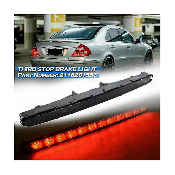 2118201556 Kolmas jarruvalo LED-valo Auton korkealle jarruvalolle - E-luokka W211 2003-2006 Black