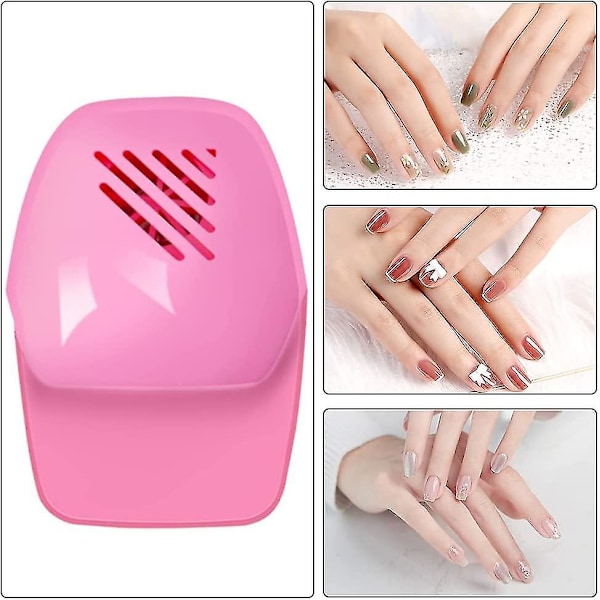 Elektrisk nageltork med luft, liten storlek, bärbar, snabb torkning, lufttork för nagellack (c-1)