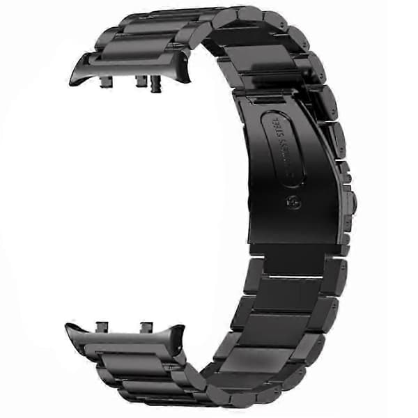 For Watch D2 erstatningsklokkerem Treperlet solid rustfritt stål armbånd - svart Multicolor Black