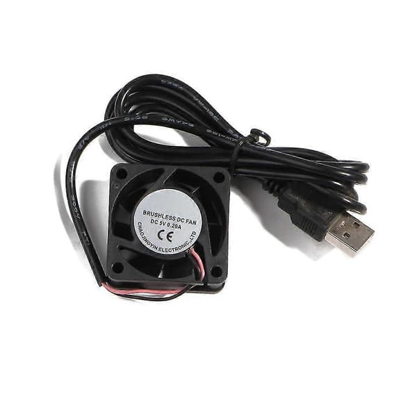 40 mm 5V USB-kylfläkt Högpresterande CPU-kylare för PC-chassi/server Effektiv kylfläns 2cm