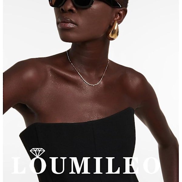 Ekstra Store Bottega Øreringe Dupes Hypoallergeniske Chunky Guld Hoops Letvægts Vanddråbe Tåre Øreringe Trendy Guld Vanddråbe Øreringe Til Kvinder Gold20mm