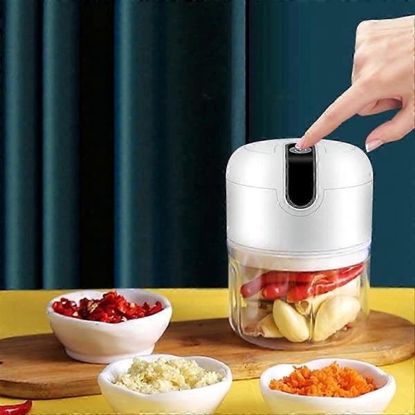 Elektrisk Mini Hvidløgshakker Bærbar Foodprocessor