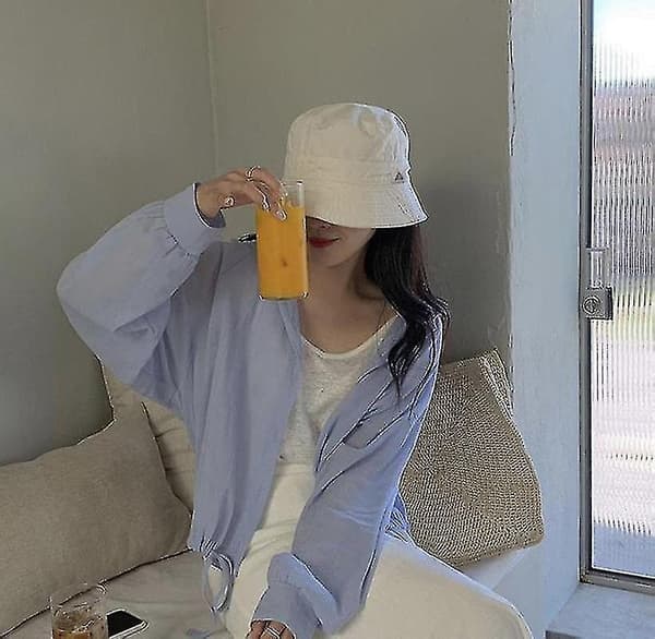 Fiskerhat Bucket Hat Til Mænd/Damer Solhat Sommerhat Broderede Fiskerhatte Beige