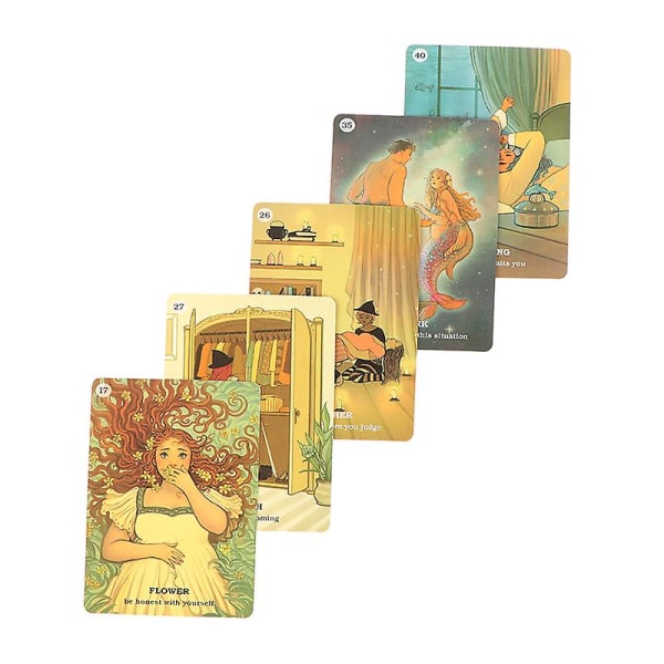45 st Tarotkort För Tro På Din Egen Magi Oracle Deck Brädspel