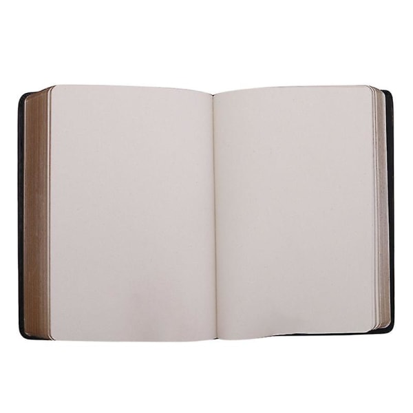 Klassisk Vintage Notebook Journal Dagbok Skissbok Tjock blank sida Cover
