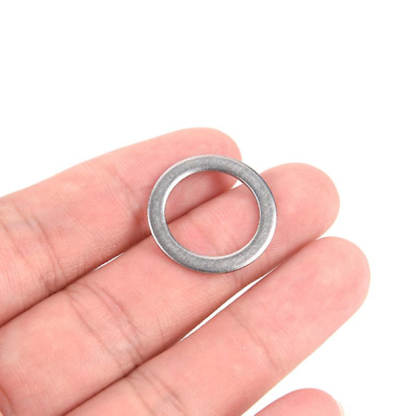 10 stk. Cykelpedal Spacer Krank Cykel Rustfrit Stål Ring Skiver