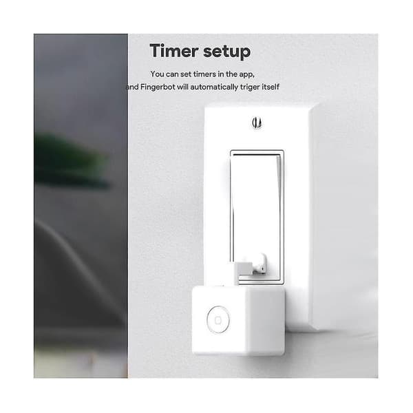 Tuya Smart Fingerbot Plus+verktøykasse Zigbee Switch Bot Knapp Smart Hjem Smart Life App Stemmestyring Wi