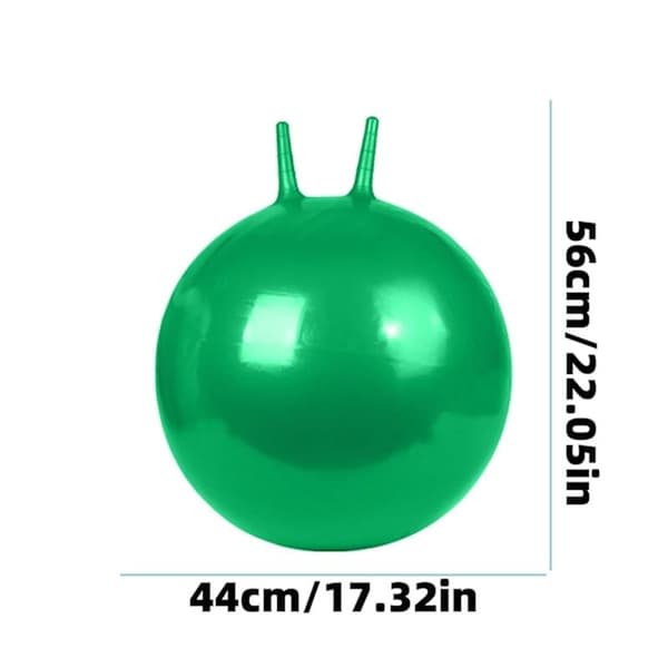 Stor Retro Space Hopper Legebold til Børn og Voksne - Hoppebold til Træning og Leg
