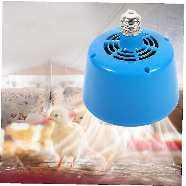 Varme Lampe for Fjærfe og Kjæledyr, Varmelampe for Husdyrhold, Varmeapparat for Hønsehus, Fjærfe Varmelampe for Rugemaskiner, Lam, Kyllinger, Ender og Kjæledyr
