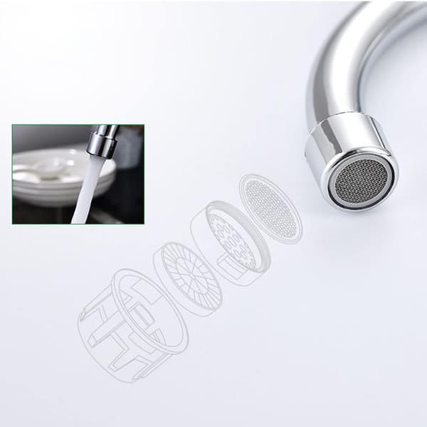 INF Single Cold Water Tap in Curved Shape