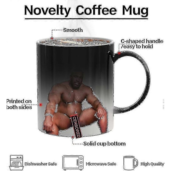 Färgväxlande Kaffekopp, Personlig Magisk Mugg
