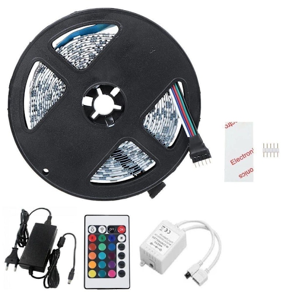 5m IP20 LED-slinga RGB SMD5050 Multicolor MultiColor 4x