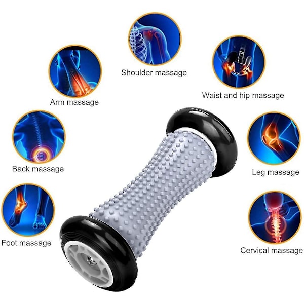 Fotmassage Roller, Fotrulle, Fotmassagerare, För Lindring av Hälsporre, Plantar Fasciit Och Fotvärk
