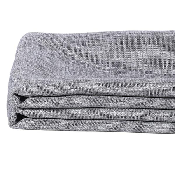 Polyester Högtalartyg Högtalargrill Tyg Förbättrar Ljud och Integration Mörkgrå Dark gray 2mx1.5m
