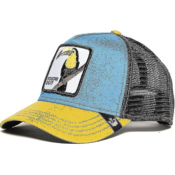 Goorin Bros. Trucker Hat Men - Mesh Baseball Snapback Cap - Farmen toucan